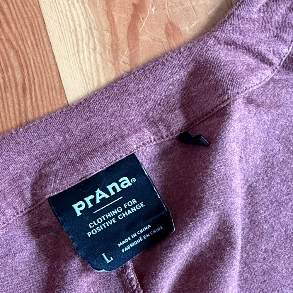 Prana Women's Rust Stretch Knit‎ Open Cardigan Large - Picture 5 of 6